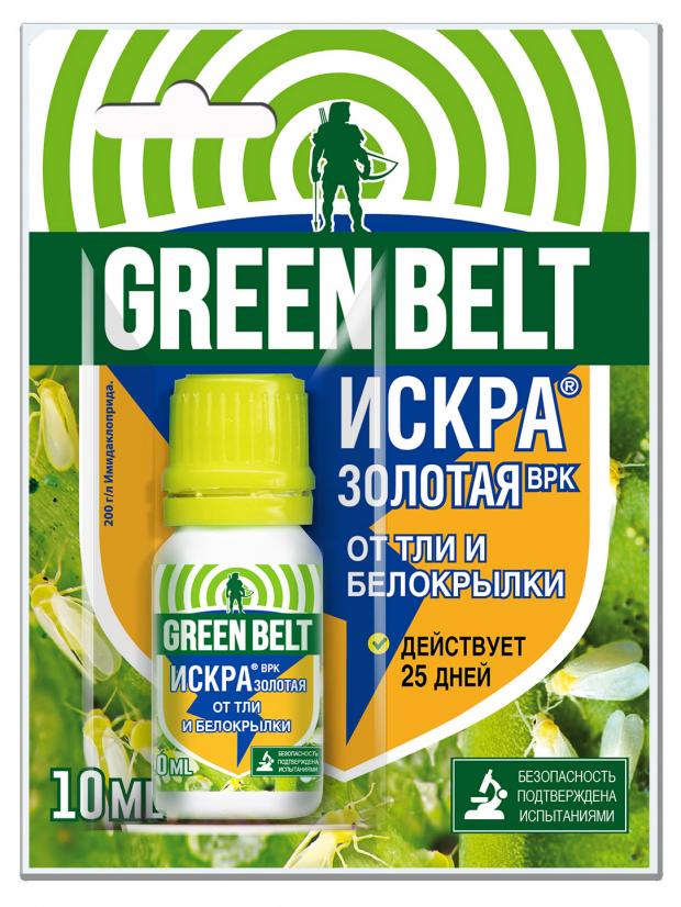 фото Инсектицид green belt искра золотая от тли, 10 мл