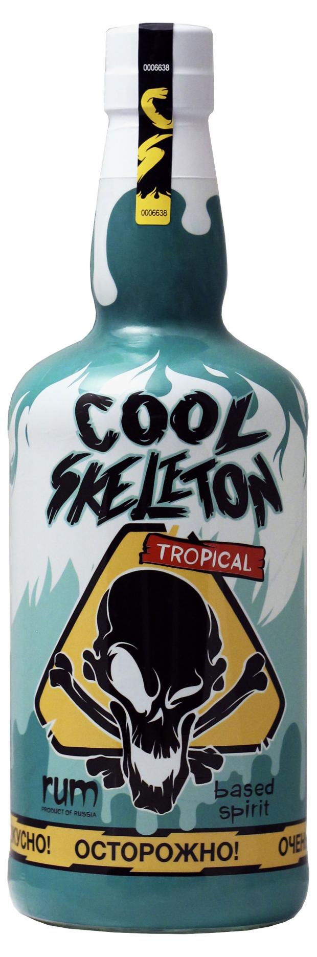 Ром Cool Skeleton Tropical Россия, 0,7 л