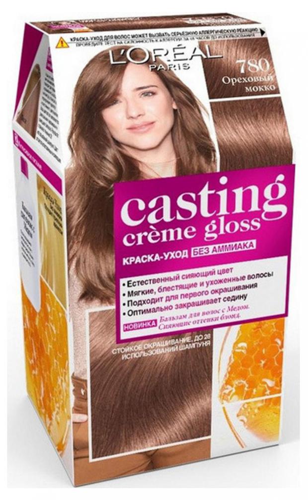 Краска для волос casting creme gloss 780 ореховый мокко l'oreal paris