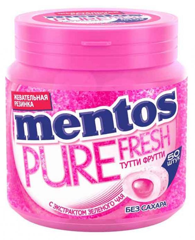 Резинка жевательная Mentos Pure Fresh Тутти Фрутти, 100 г резинка жевательная mentos pure fresh тутти фрутти 54 г