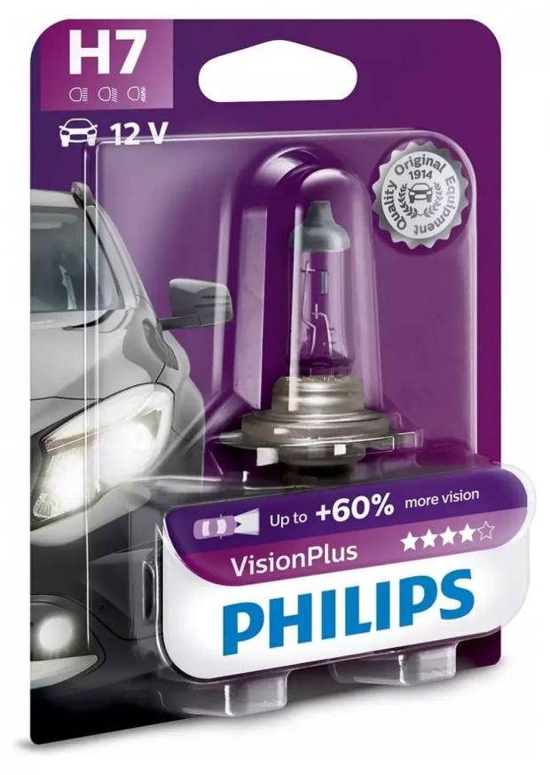 

Лампа галогенная PHILIPS H7 12V-55W PX26d