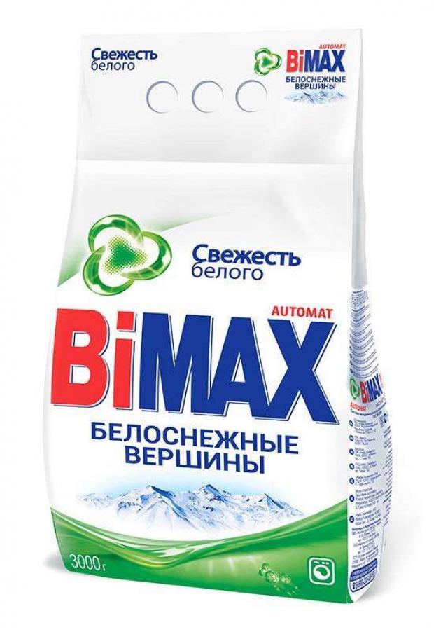 фото Стиральный порошок bimax белоснежные вершины автомат, 3 кг