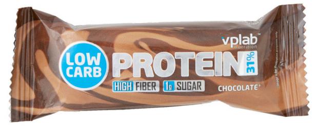 

Батончик протеиновый Vplab Low Carb Protein Bar шоколадный, 35г