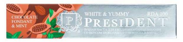 

Зубная паста President White&Yummy, 75 г