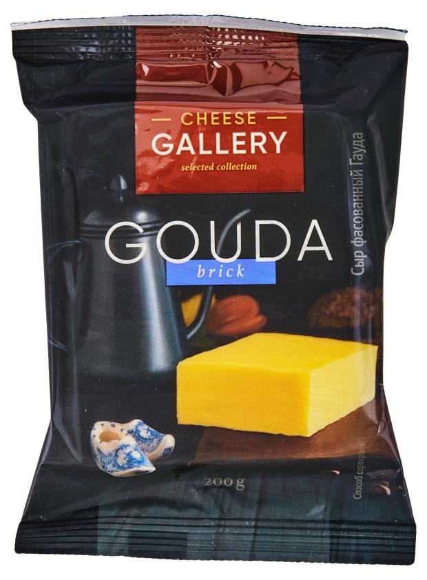 

Сыр полутвердый Cheese Gallery Гауда 45% БЗМЖ, 200 г