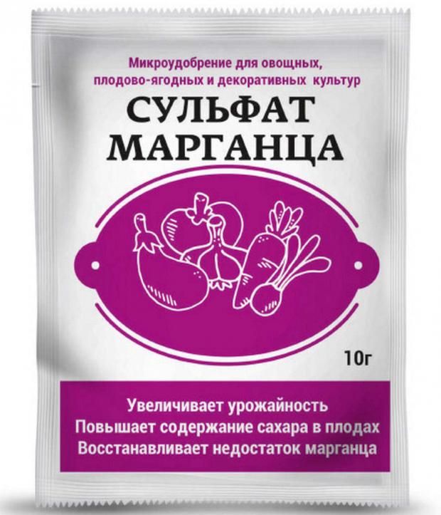 фото Удобрение сульфат марганца, 10 г no brand