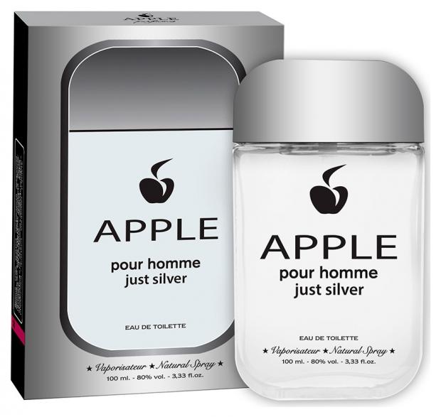 фото Туалетная вода apple parfums apple homme just silver, 100 мл