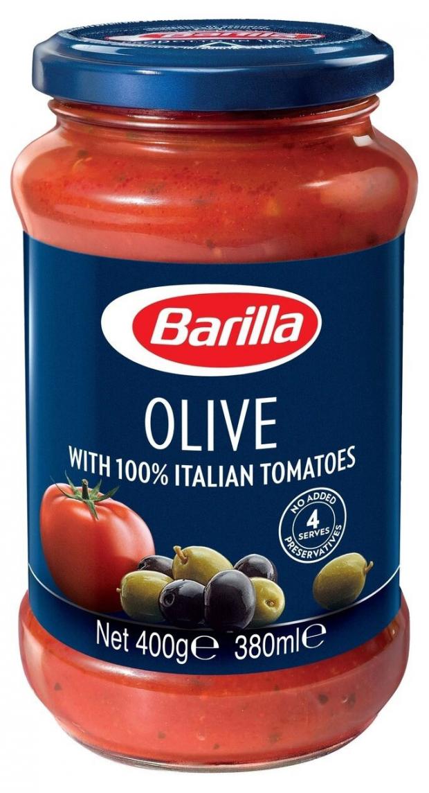 

Соус Barilla Olive томатный с черными и зелеными оливками, 400 г