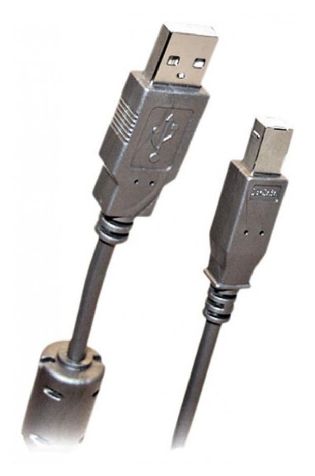 Кабель Belsis BW1413 USB 2.0 AM/BM, 5 м кабель usb 2 0 belsis bw1408 1 5 м