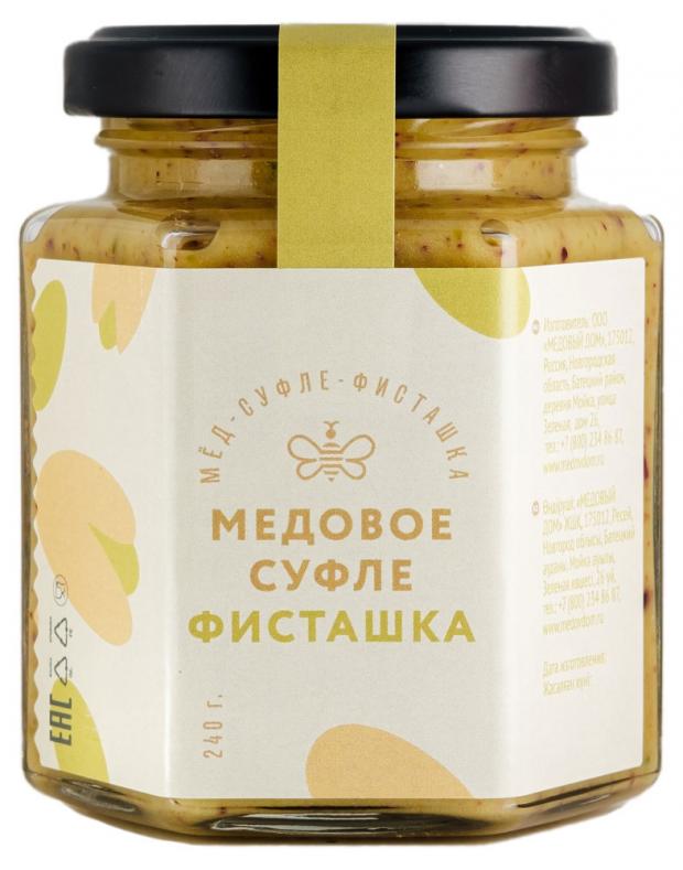 

Мeд-суфле «Медовый Дом» Фисташка, 250 г