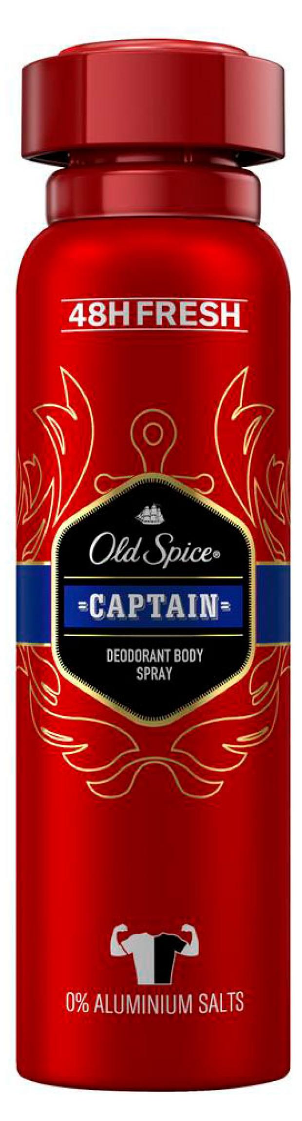 Дезодорант спрей для мужчин Old Spice Captain, 150 мл цена и фото