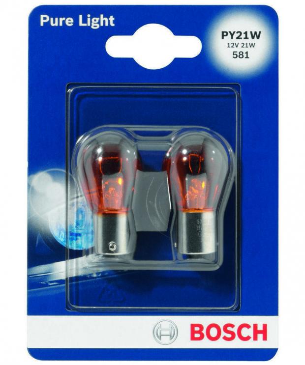 

Лампа накаливания Bosch PY21W