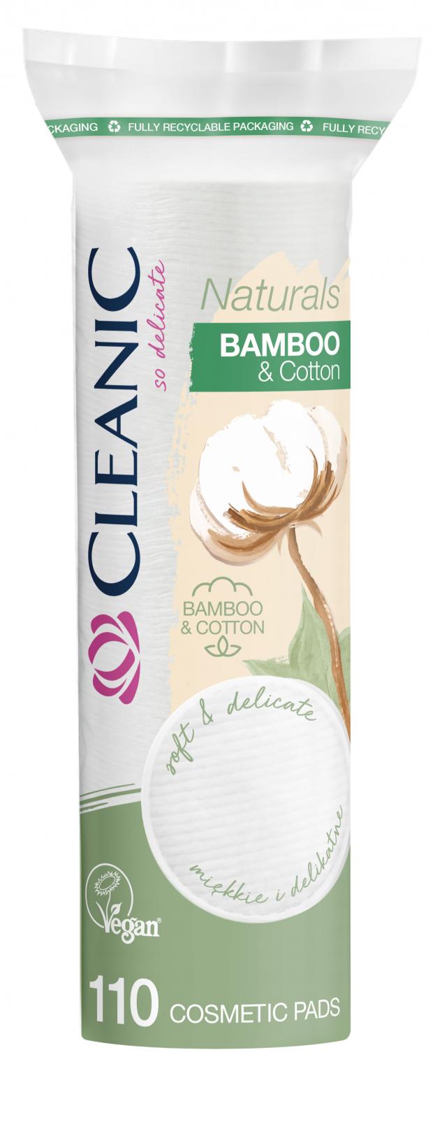 

Cleanic Ватные диски Naturals Cotton&Bamboo, 110 шт