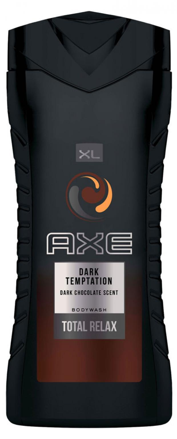 фото Гель для душа мужской axe dark temptation, 400 мл