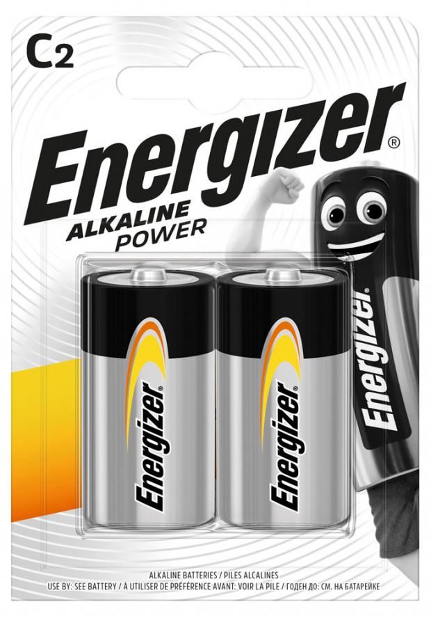 

Батарейка Energizer Alkaline Power LR14 C алкалиновая, 2 шт