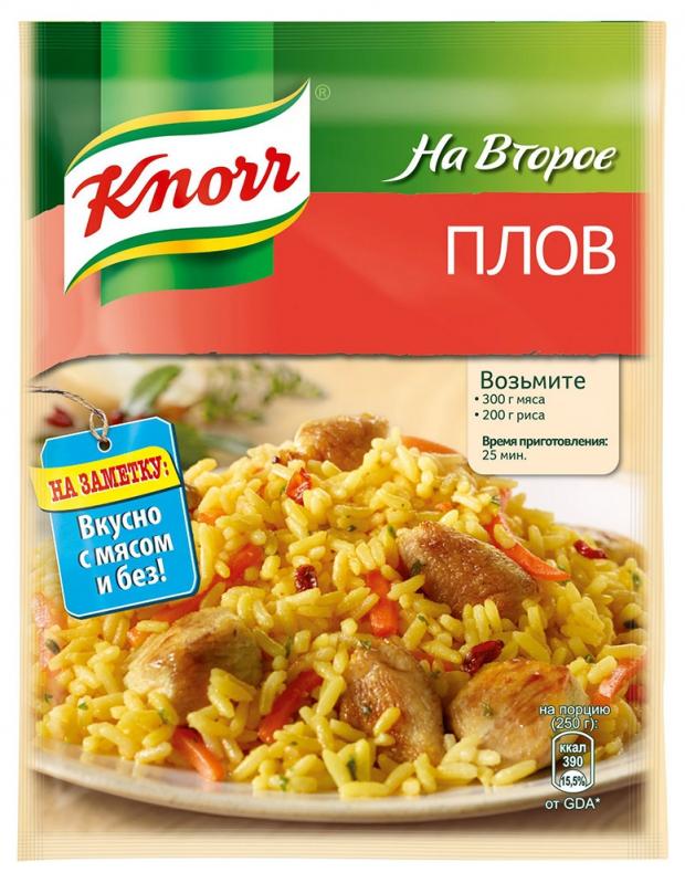 

Приправа на второе Knorr для плова, 27 г