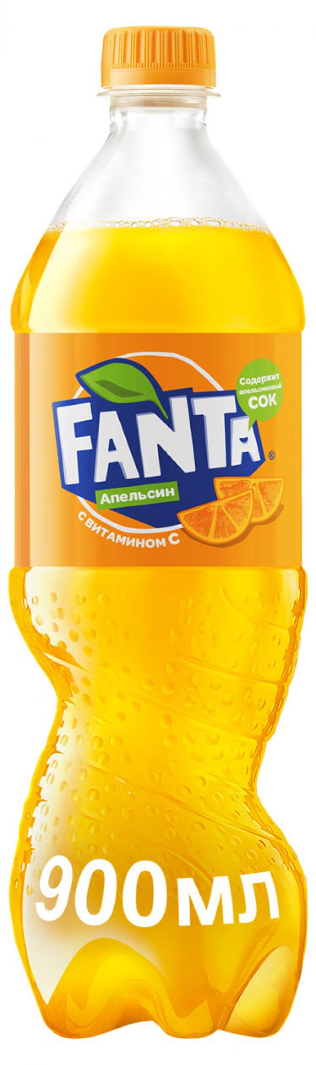 

Напиток газированный Fanta Апельсин, 0,9 л