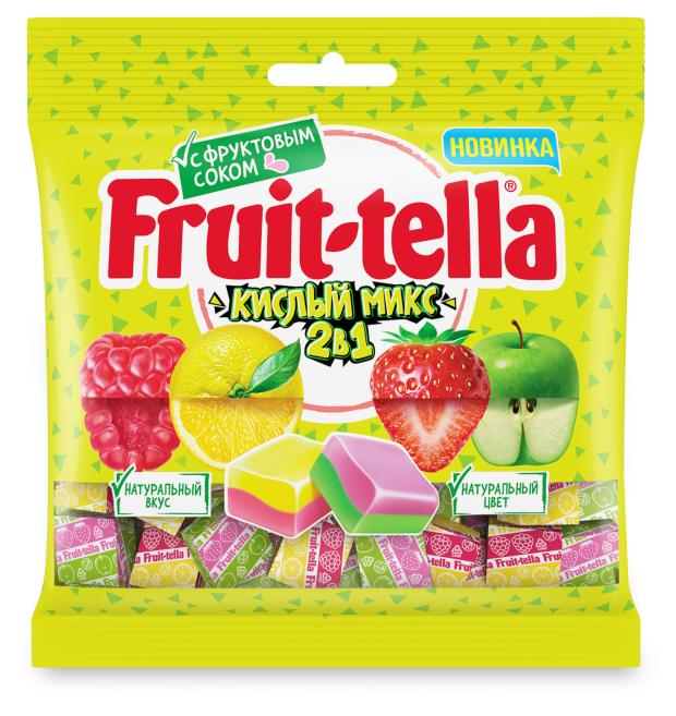 фото Конфеты жевательные fruittella кислый микс, 70 г