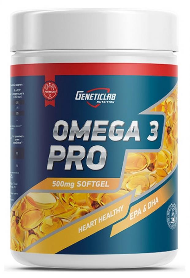 

Кислоты жирные Geneticlab Omega 3 Pro, 90 капсул