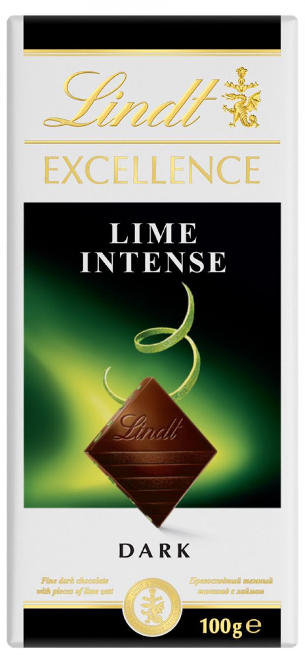 

Шоколад Lindt Excellence темный с лаймом, 100 г