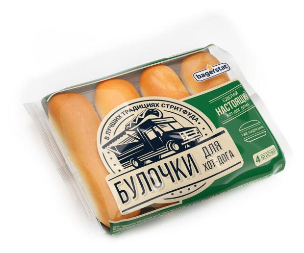 Булочка для хот-дога BAGERSTAT 4х60 г 112₽