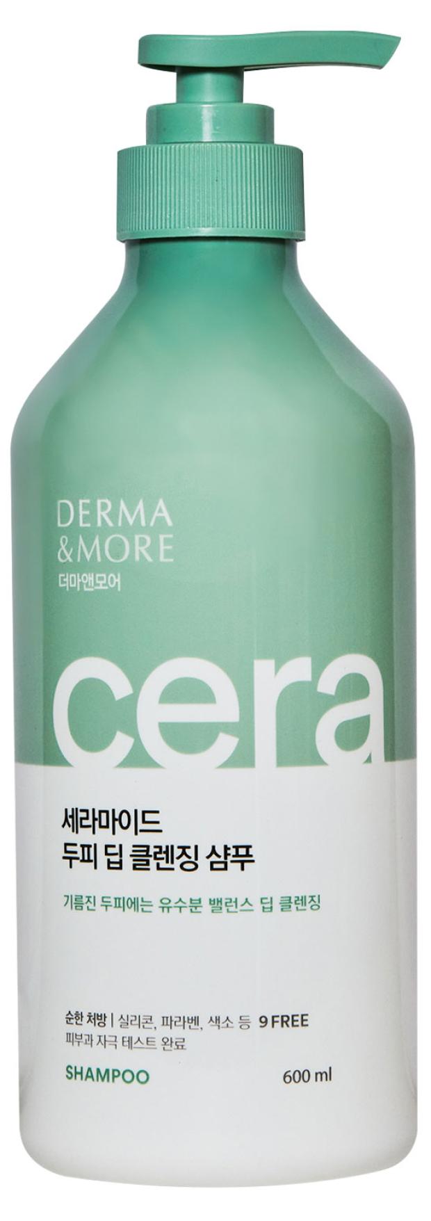 

Шампунь для волос Derma & More глубокое очищение, 600 мл