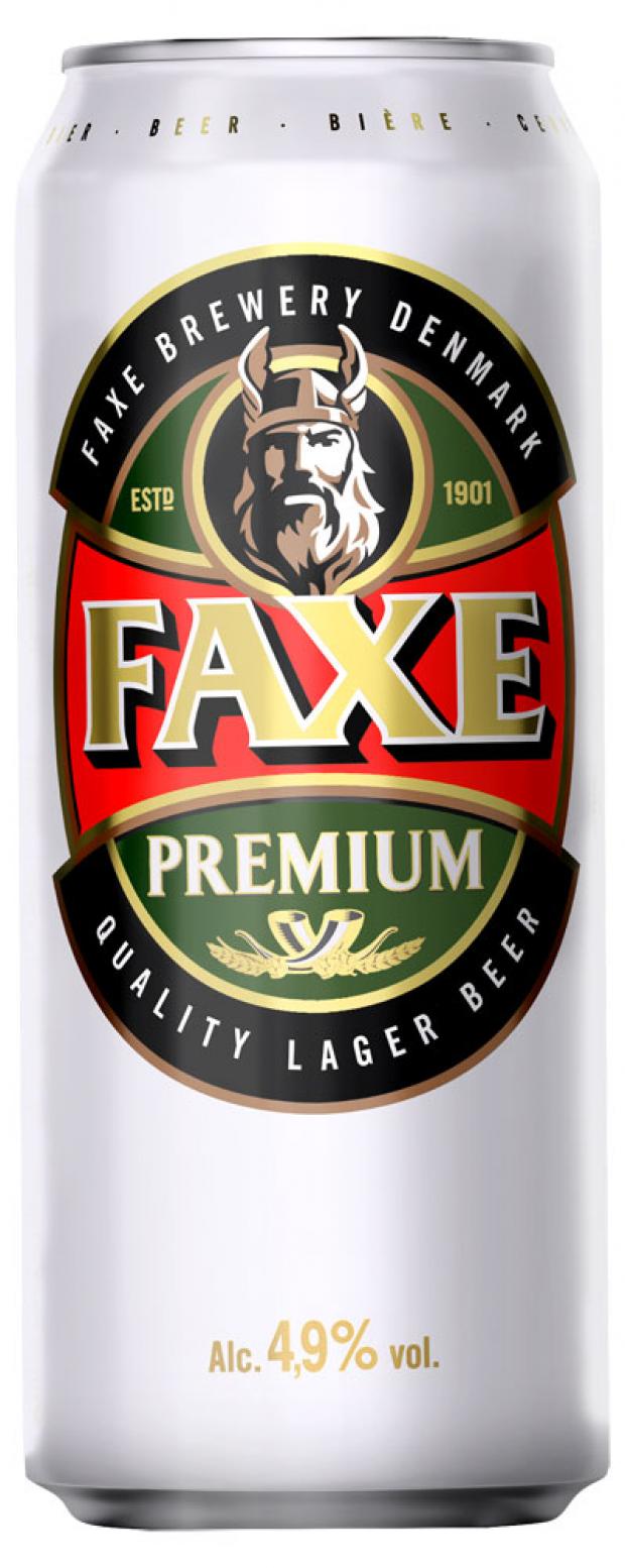 

Пиво Faxe Premium светлое фильтрованное 4,9%, 450 мл