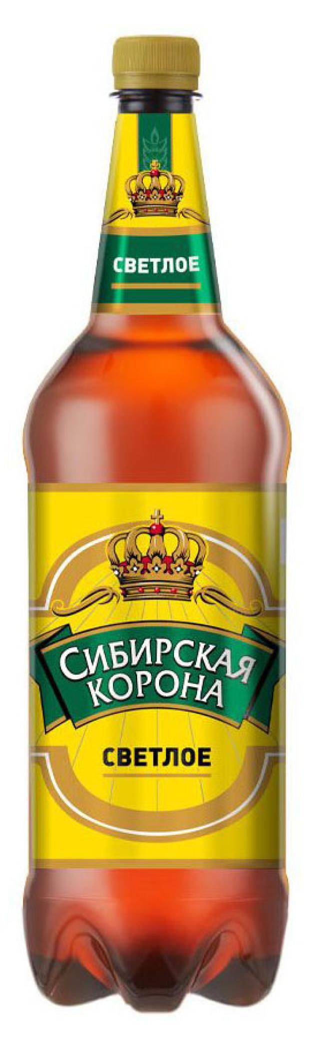 

Пиво Сибирская Корона светлое фильтрованное, 1,15 л