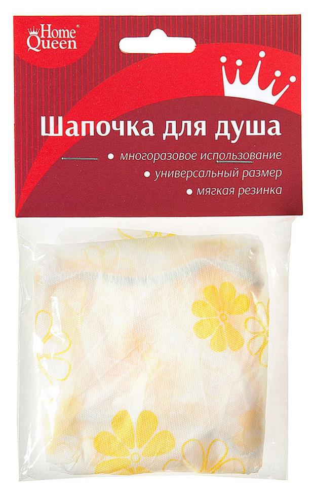 фото Шапочка для душа homequeen виниловая, 20x10x2 см home queen