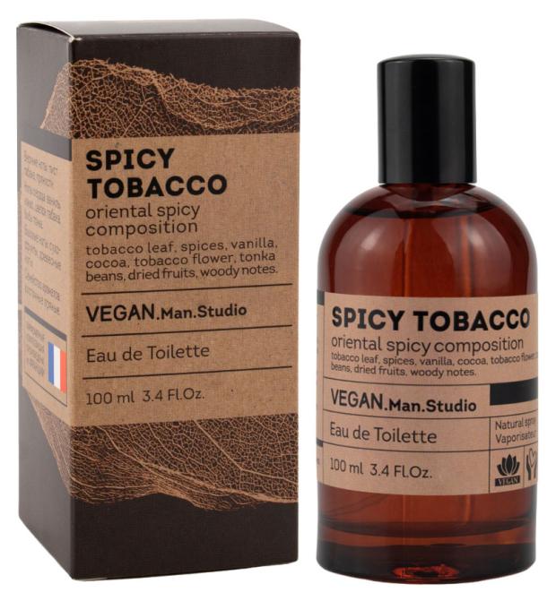 

Туалетная вода мужская Vinci Vegan Studio Spicy Tobacco, 100 мл