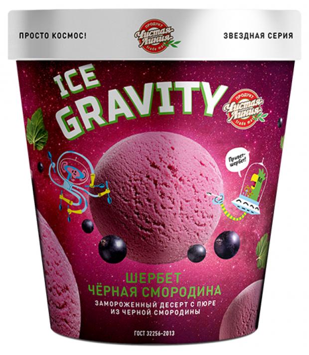 

Мороженое щербет Чистая Линия Ice Gravity черная смородина БЗМЖ, 270 г