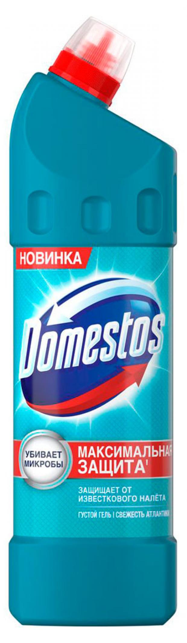 фото Чистящее средство для унитаза domestos свежесть атлантики, 1 л