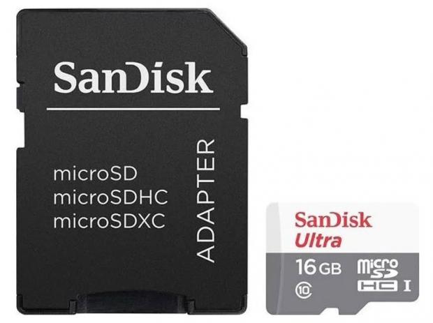 фото Карта памяти microsdhc sandisk ultra 16 гб