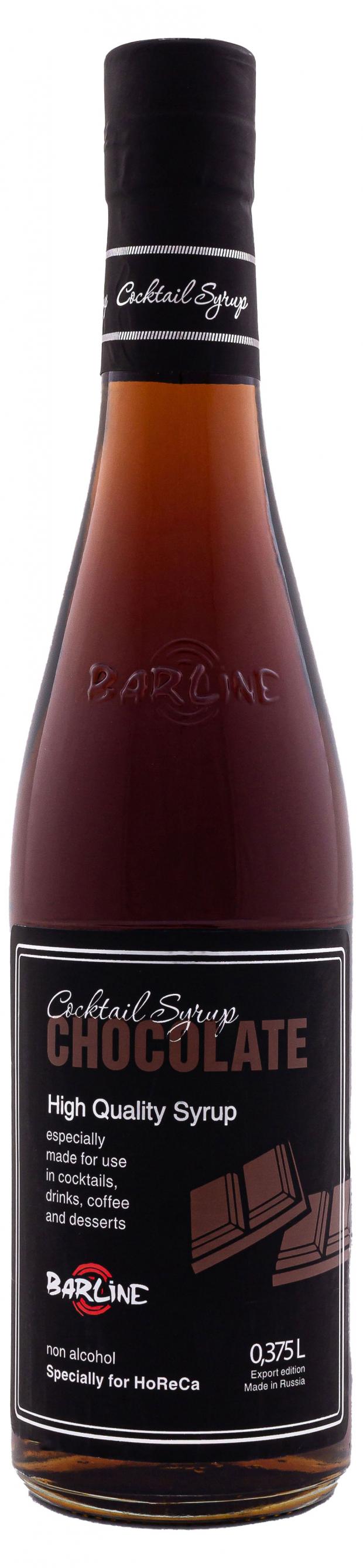 Сироп Barline Шоколад, 375 мл сироп barline irish 0 375 л