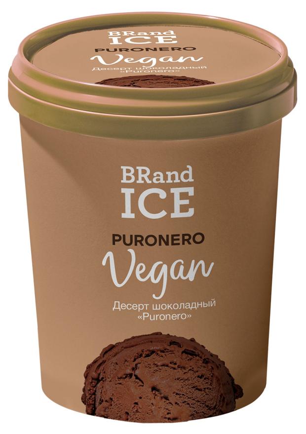 Десерт шоколадный BRandICE Vegan Рuronero, 380 г