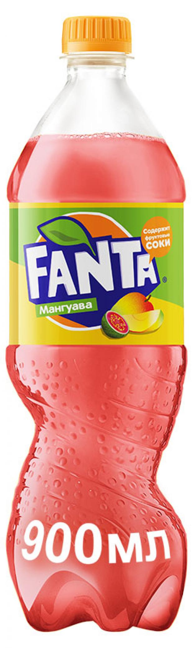 Напиток газированный <b>Fanta</b> Мангуава, 0,9 л. 95р. 