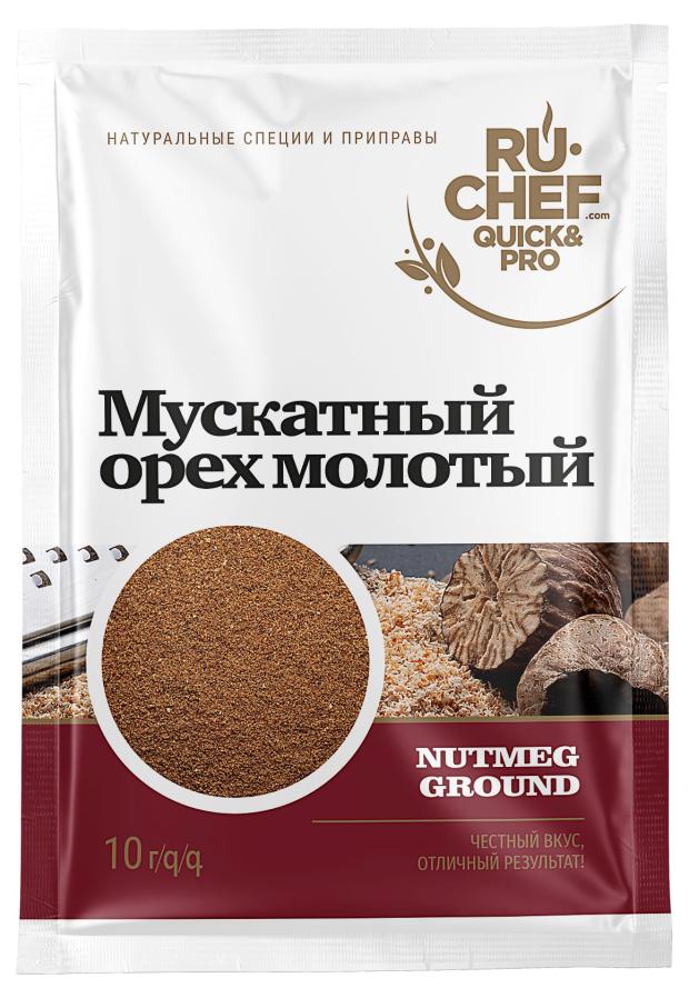 Орех мускатный RU-CHEF молотый, 10 г