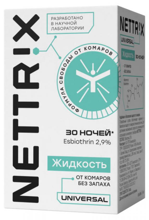 

Жидкость от комаров NETTRIX Universal 30 ночей