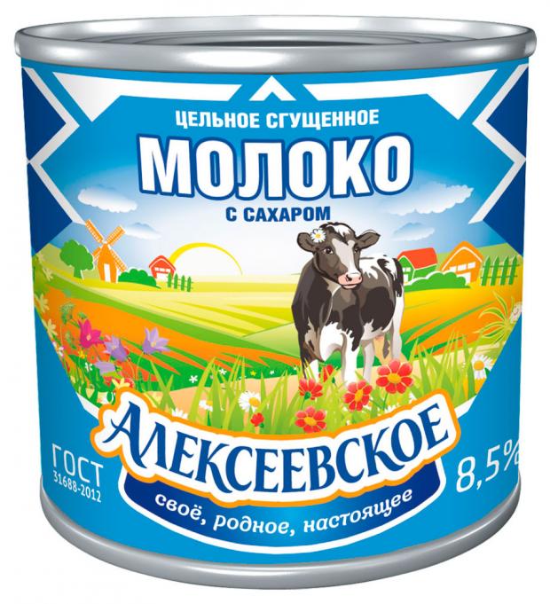 

Сгущенка «Алексеевская» с сахаром 8.5%, 380 г