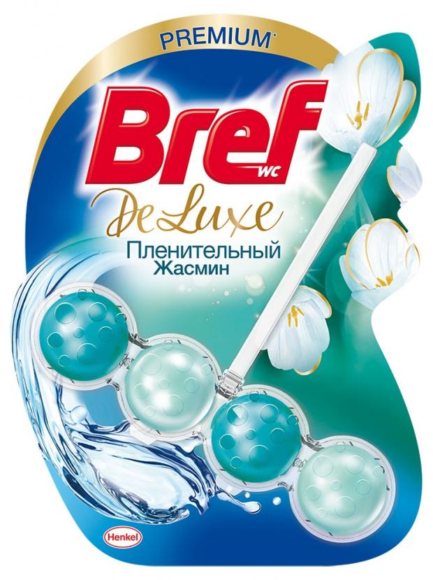 

Подвесной блок для унитаза Bref DeLuxe Пленительный жасмин, 50 г