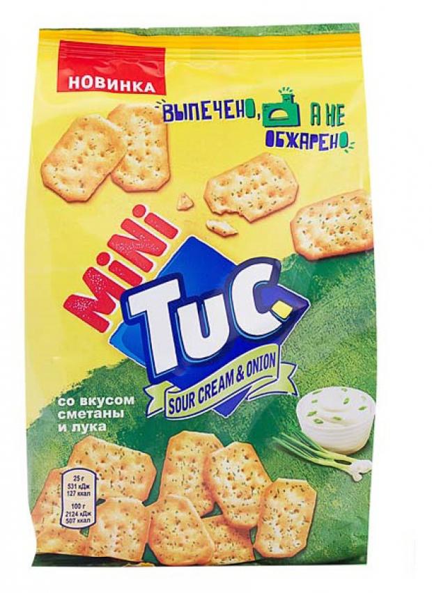 

Крекеры Tuc Mini со вкусом сметаны и лука, 100 г