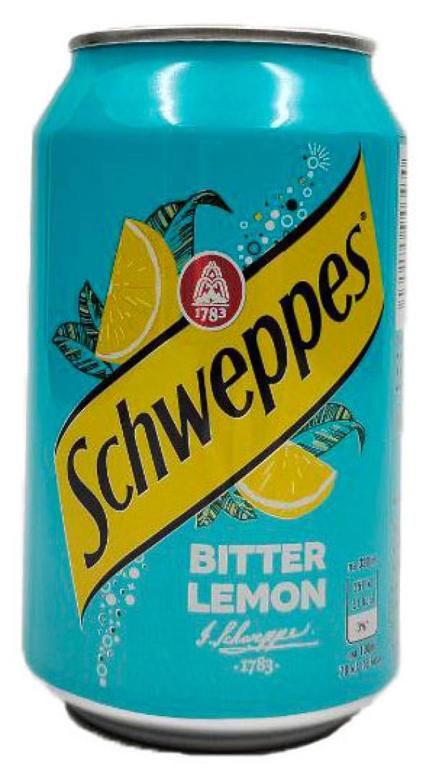 

Напиток газированный Schweppes Bitter Lemon, 330 мл