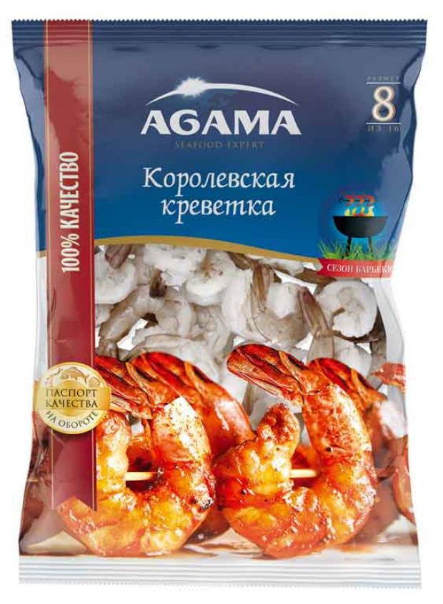 

Креветки Agama 16/20 с хвостом, 850 г