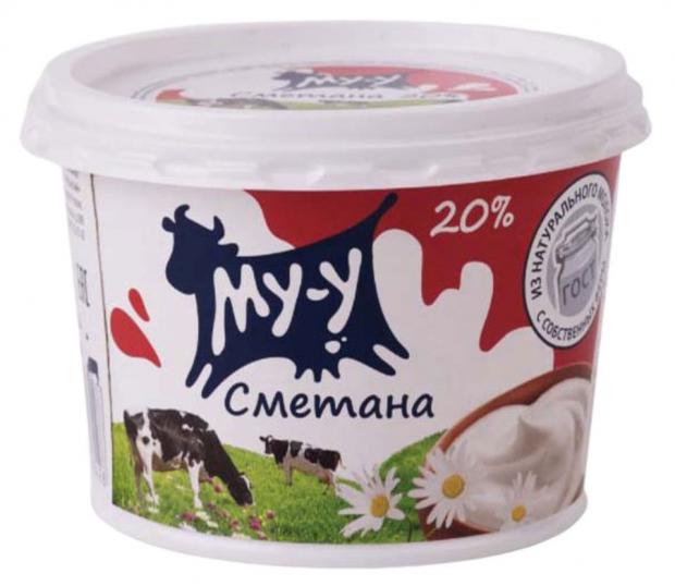 

Сметана МУ-У 20%, 300 г