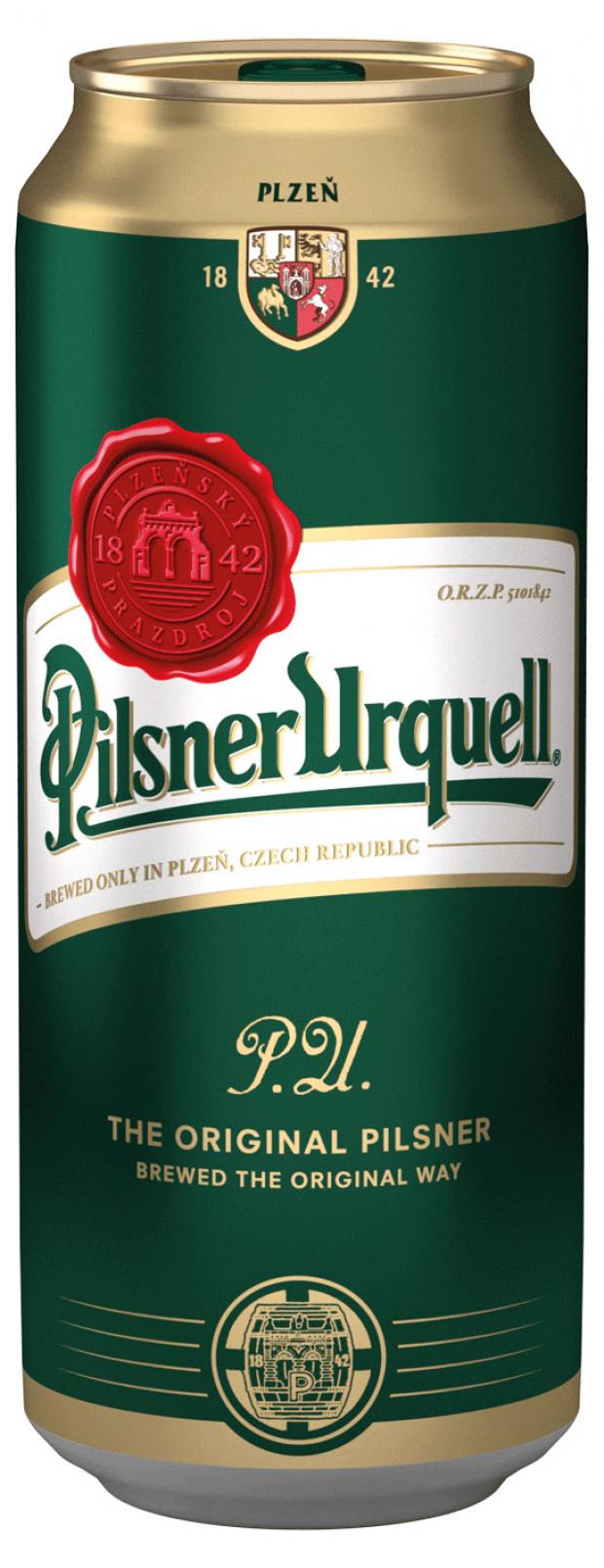 фото Пиво pilsner urquell светлое фильтрованное 4,4%, 500 мл