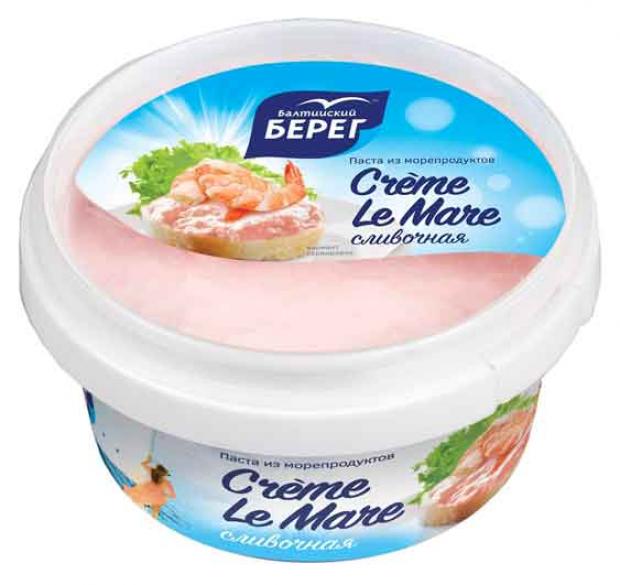 фото Паста из морепродуктов «балтийский берег» creme le mare сливочная, 150 г