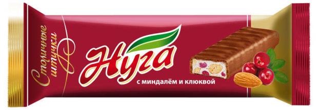 

Конфета «Столичные штучки» нуга с миндалем и клюквой, 60 г