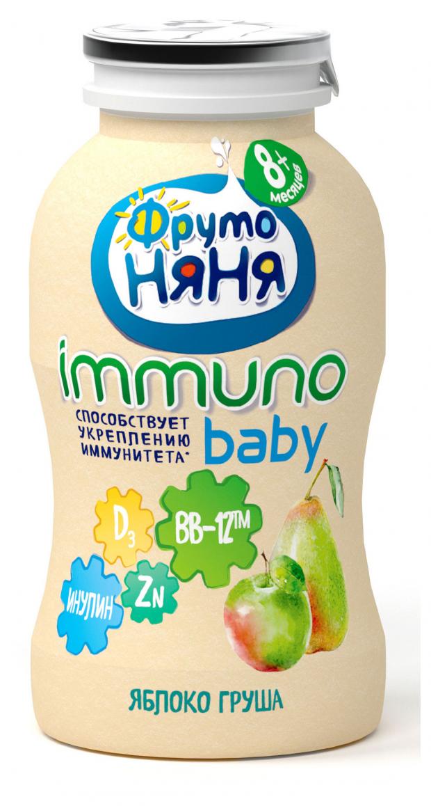 

Напиток «ФрутоНяня» Immuno Baby с яблоком и грушей 2,7%, 100 г