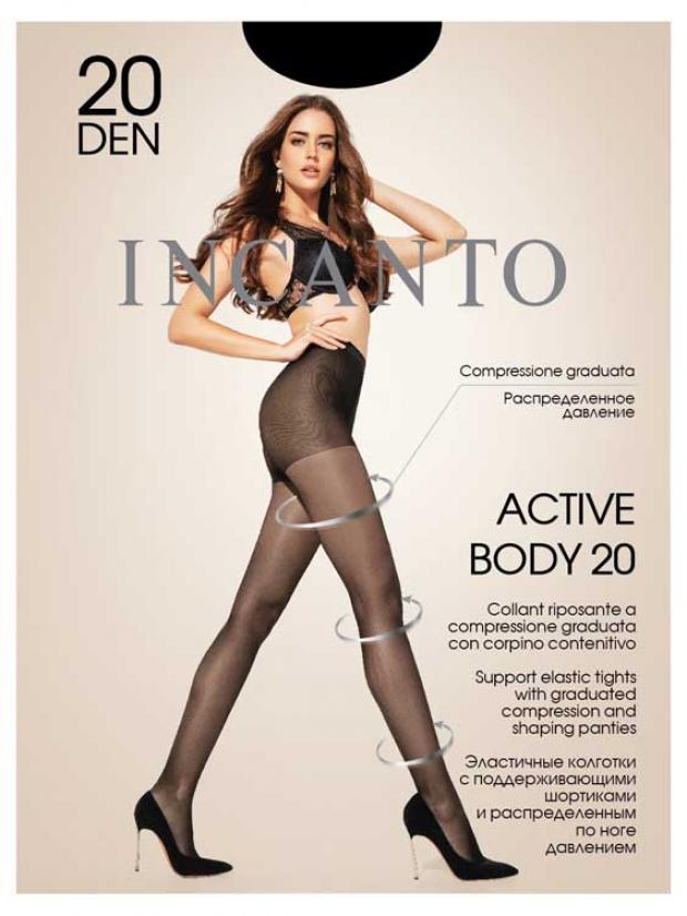 

Колготки Incanto Active Body 20 nero, размер 2