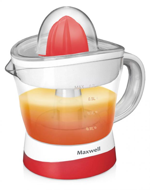 фото Соковыжималка шнековая maxwell mw-1109 белая